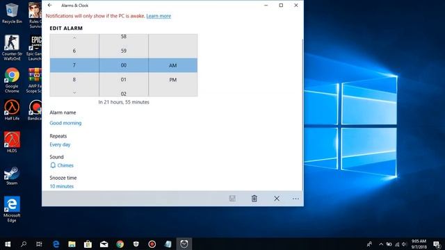 how to set alarm on pc windows 10 смотреть онлайн