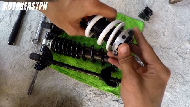 330mm Rear Shock | DIY Preload Spacer | Honda Beat Street смотреть онлайн