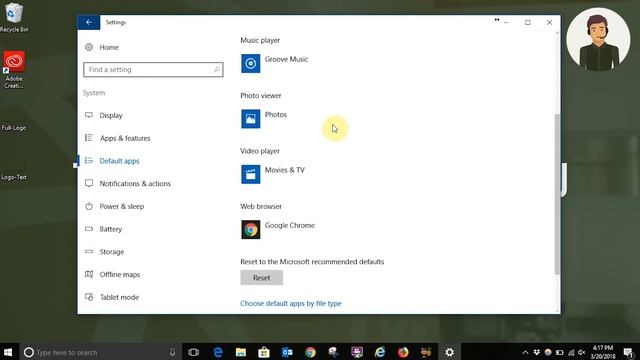 Managing Default Apps: Windows 10 смотреть онлайн