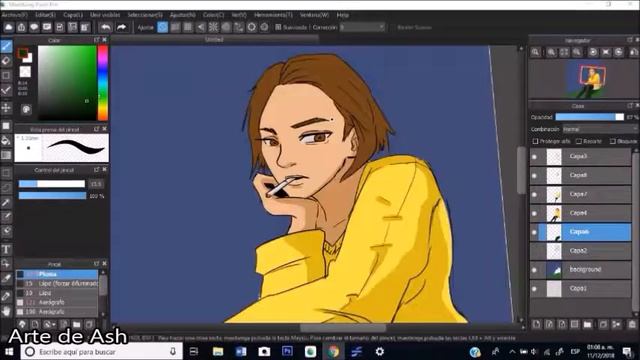 New Digital Illustration Made in Medibang Paint Pro смотреть онлайн