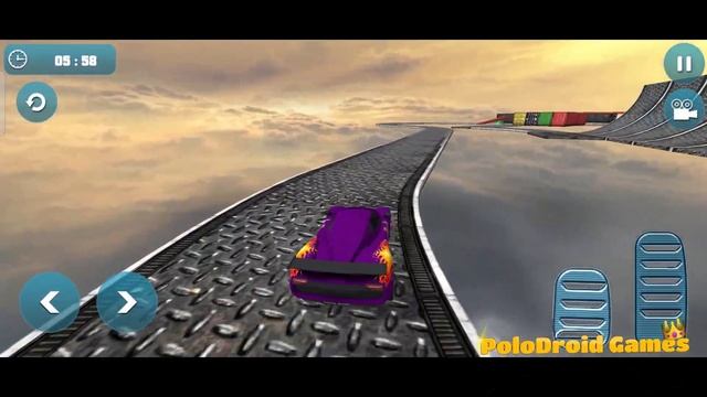 Impossible Stunt Car Tracks 3D - New Car Unlocked Driving Stunts - Android iOS GamePlay FHD смотреть онлайн