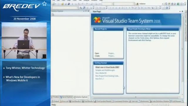 What's New for Developers in Windows Mobile 6 – Tony Whitter clip4 смотреть онлайн