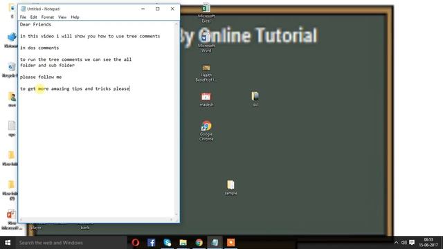 How to Use tree comment in Dos comments смотреть онлайн