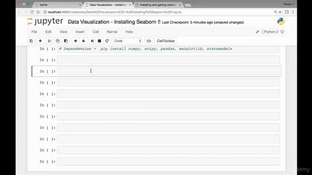 94 Installing Seaborn and Dependencies смотреть онлайн