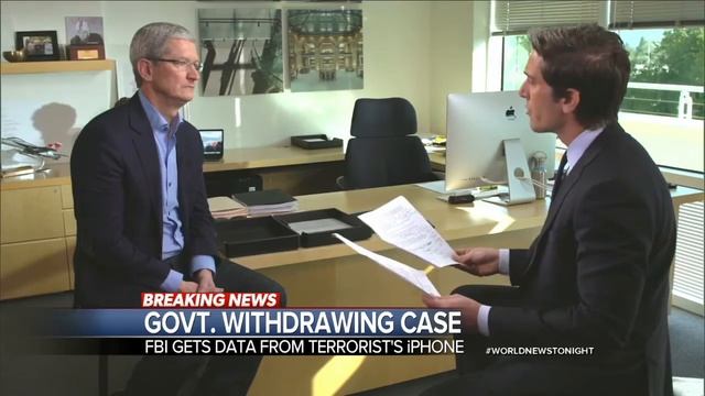 FBI Unlocks Terrorist's Phone, Withdraws Case Against Apple смотреть онлайн