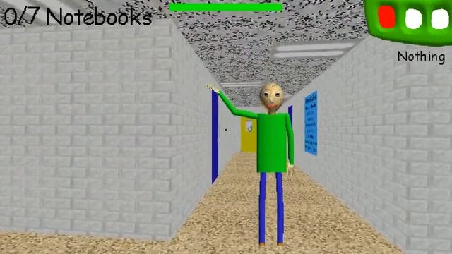 Baldi wants to splash me with he's ice bucket [Baldi's Basics mod gameplay] смотреть онлайн