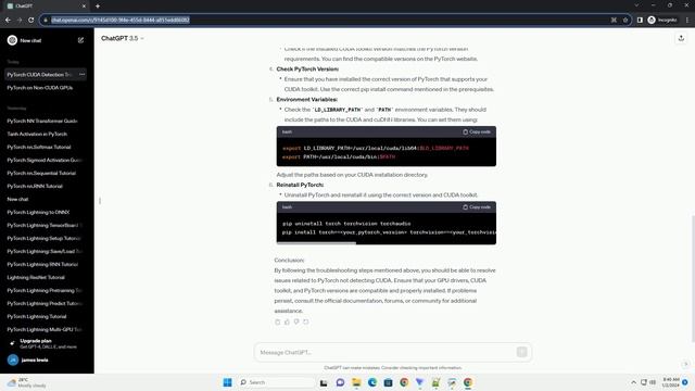 Pytorch Not Detecting Cuda