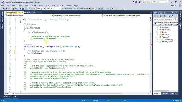 Windows Phone 8 App Development Tutorial 30 смотреть онлайн
