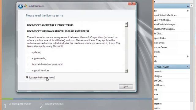 How to Perform Local Media based Installation Windows Server 2008 6420B смотреть онлайн