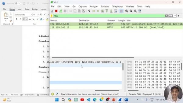 Wireshark Lab 10 - Ethernet and ARP