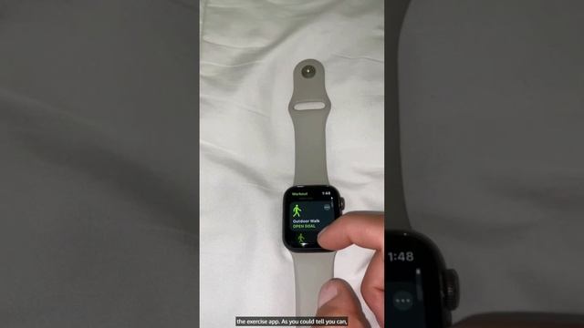 Apple Watch SE (GPS + Cellular, 40mm) - Silver Aluminum Case With White Sport Band (Renewed)