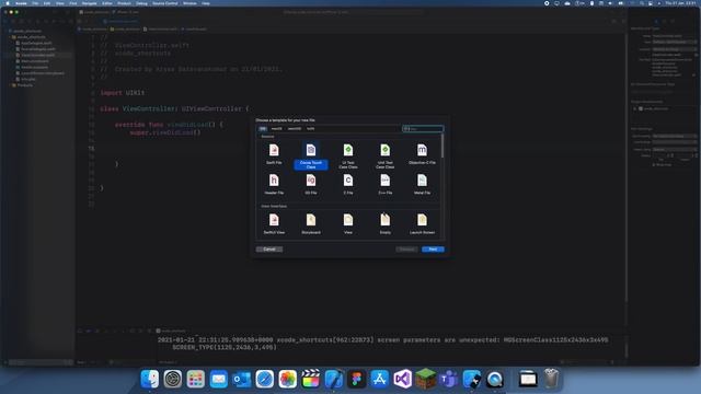 iOS Development, #6: Keyboard Shortcuts смотреть онлайн