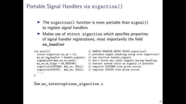 UMN CSCI 4061 08 Signals Part 1 смотреть онлайн