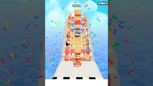 Pancake Run 🟡🔴🟢 Best Mobile Games | Ios, Android All Levels #55 смотреть онлайн