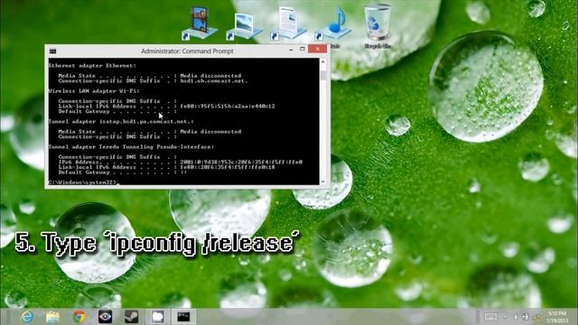 Windows 8 Tiny Tips, Ipconfig Release & Renew смотреть онлайн