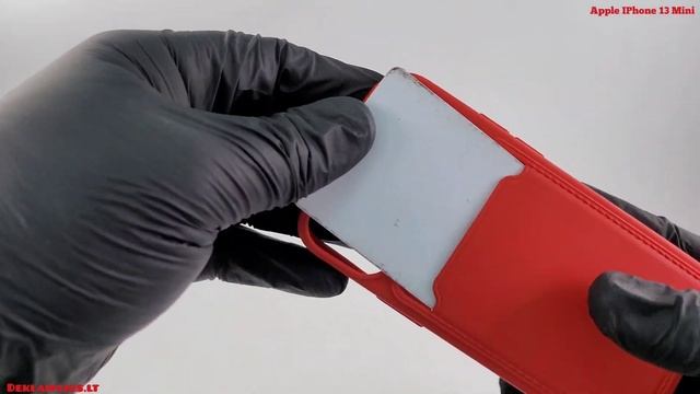 Švelnus silikoninis dėklas su kišenėle - raudonas (telefonams Apple Iphone 13 Mini) смотреть онлайн