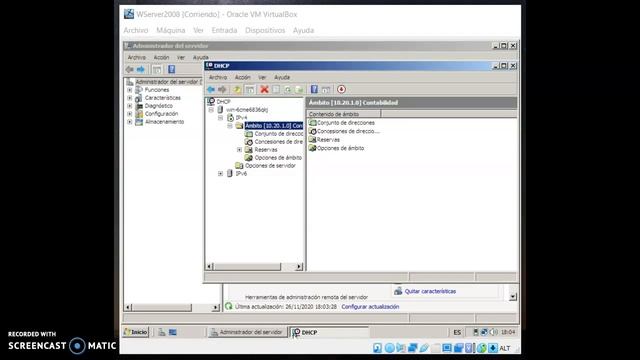 Configuración de un servidor DHCP en Windows Server 2008 смотреть онлайн