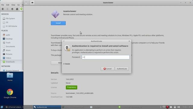 how to teamviewer download and install for backbox os смотреть онлайн