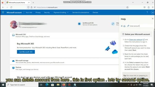 How to delete Microsoft Account | Microsoft account को कैसे डीलिट करे | windows 10 | windows 11 | смотреть онлайн