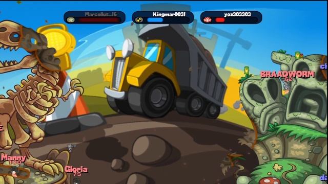 Worms 2 ARMAGEDDON Custom online game play смотреть онлайн