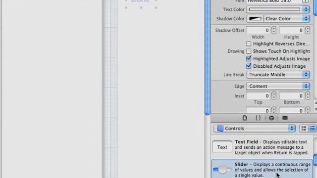 iPhone - iPad Development - Adding The Interface Objects смотреть онлайн