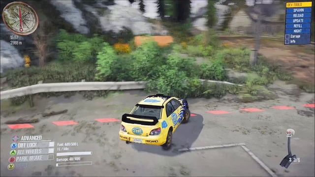 Subaru Impreza Wrx Offroad di Perkampungan - Mudrunner смотреть онлайн