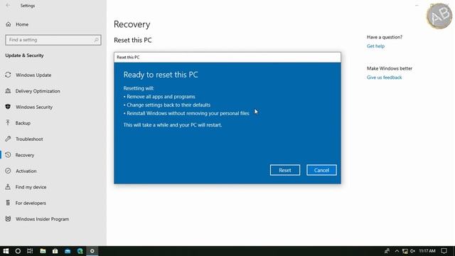[Hindi] How to Reset Windows 10 to Factory Settings ❓ смотреть онлайн