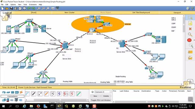 155- Static NAT & Port Forwarding Config смотреть онлайн