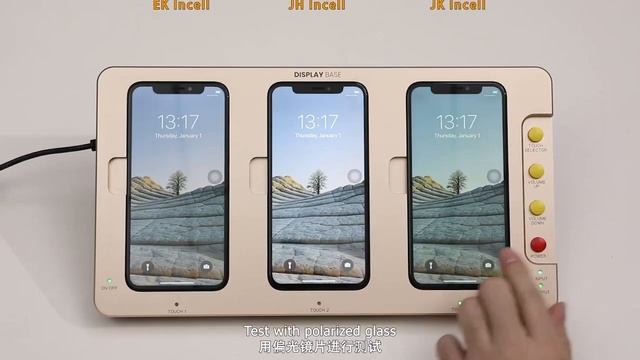 Test et comparaison d'écrans LCD pour iPhone X Incell EK, ZY, TM, JH, JK Incell + TFT WAX, ShenChao смотреть онлайн