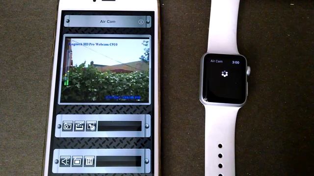 Air Cam on Apple Watch смотреть онлайн