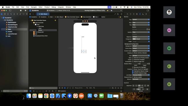 Session 1 XCode Introduction смотреть онлайн