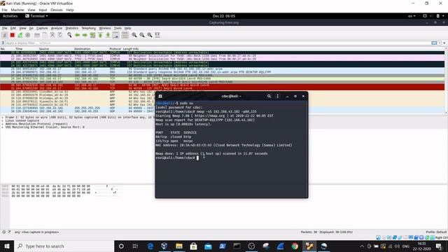 Nmap SYN scan смотреть онлайн