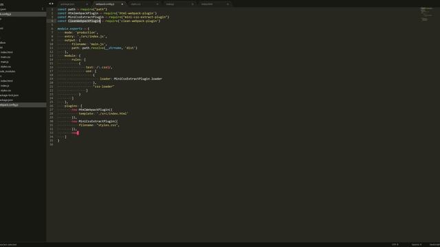 6. [Webpack 4] Чистим папку с проектом от неиспользуемых файлов смотреть онлайн