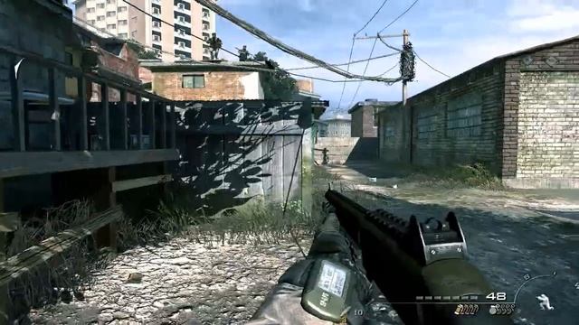 HD4890 Gameplay - Call of Duty: Modern Warfare 2 - "Favela" (2/3 video) смотреть онлайн
