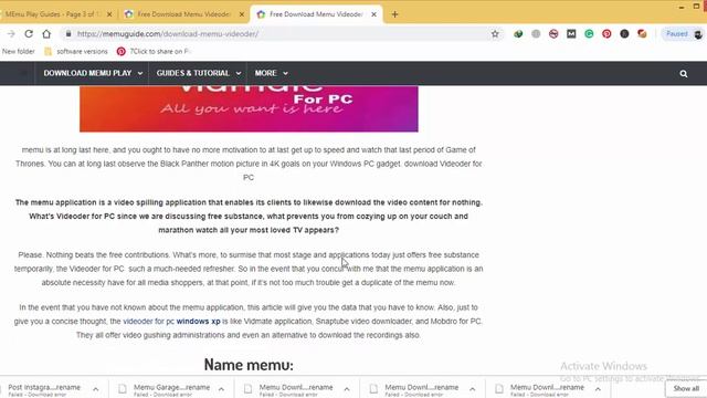 Free Download Memu Videoder For PC Windows смотреть онлайн