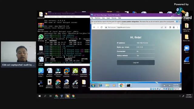 CSA access control user by captiportal/ audit by wireshark port 21 смотреть онлайн