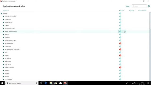How to Block internet access of programs in Kaspersky [using Firewall] 2018 смотреть онлайн