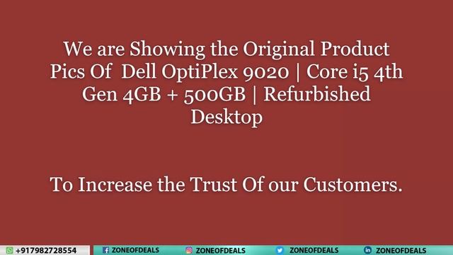 Dell OptiPlex 9020 - Core i5 4th Gen PC - Refurbished Desktop India - Dell MINI PC i5 - Zoneofdeals смотреть онлайн