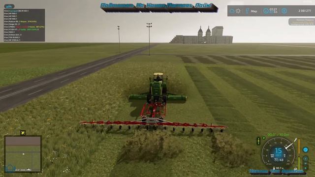 FS 22, Карта "Big fields XXL", На Руле Logitech Driving Force GT смотреть онлайн
