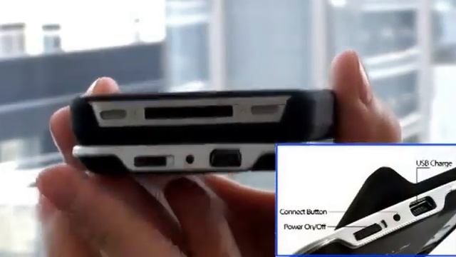 Bluetooth Slider QWERTY Keyboard Case for iPhone 4 смотреть онлайн