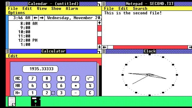 Using Windows 1 in 2020 - See how it improved in 35 years! смотреть онлайн