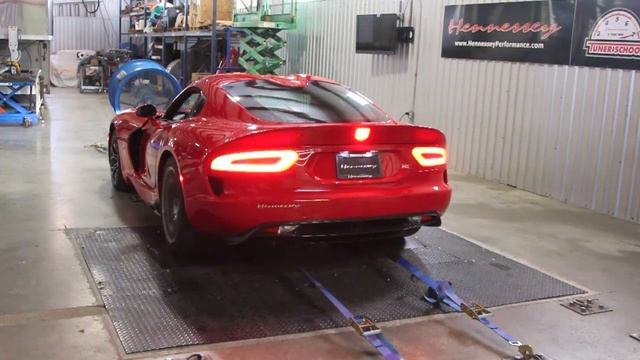 2013 SRT Viper Baseline Dyno Testing at Hennessey Performance смотреть онлайн