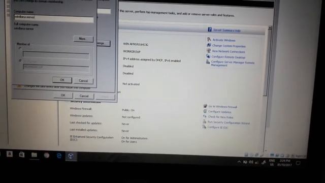 How to Install Windows Server 2008 and Domain Configuration - ITS-301 Estellana, Loeygy C. смотреть онлайн