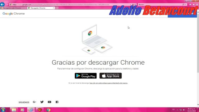 Como Descargar Google Chrome Para Windows 7,8,8.1,10,XP/Tutorial Facil Y Rapido/ смотреть онлайн