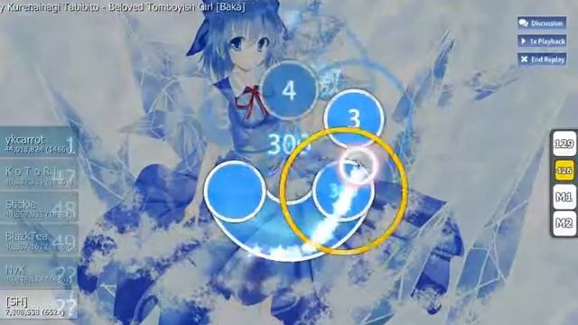 [OSU] Kurenainagi Tabibito - Beloved Tomboyish Girl [Baka] смотреть онлайн
