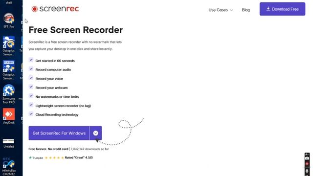 Free Screen Recorder for Windows - No Time Limit & No Watermark #screenrecorder смотреть онлайн