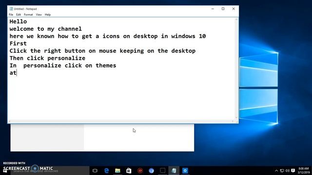 How to get desktop icon in windows 10 смотреть онлайн