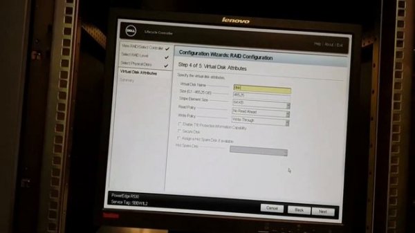 Dell PowerEdge R530 Raid configuration and OS installation