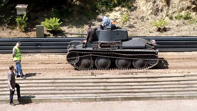 Panzerkampfwagen 38t & Stoewer Jeep at Militracks 2012 Overloon 19 May 2012 смотреть онлайн