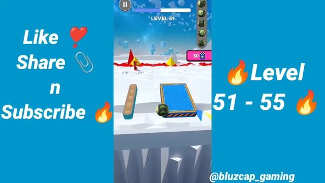 Going Balls - Gameplay Walkthrough all Levels 51 - 55 (Android, iOS) смотреть онлайн